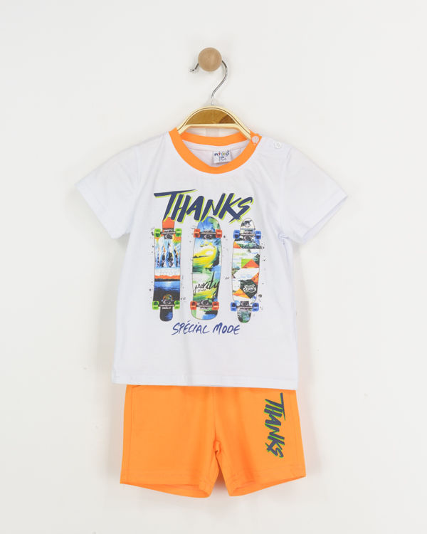 Picture of WS0354- BOYS 2 PCS SET IN SHORTS - FRESH COTTON MATERIAL